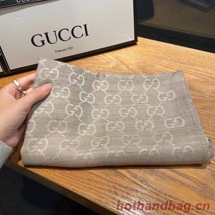 Gucci scarf Wool&Cashmere 33664-1