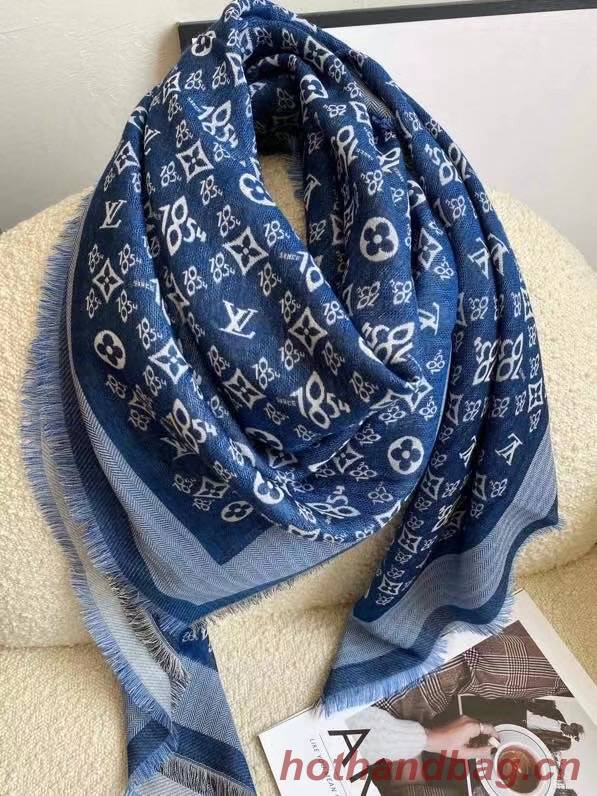 Louis Vuitton scarf Wool&Cashmere 33660-1