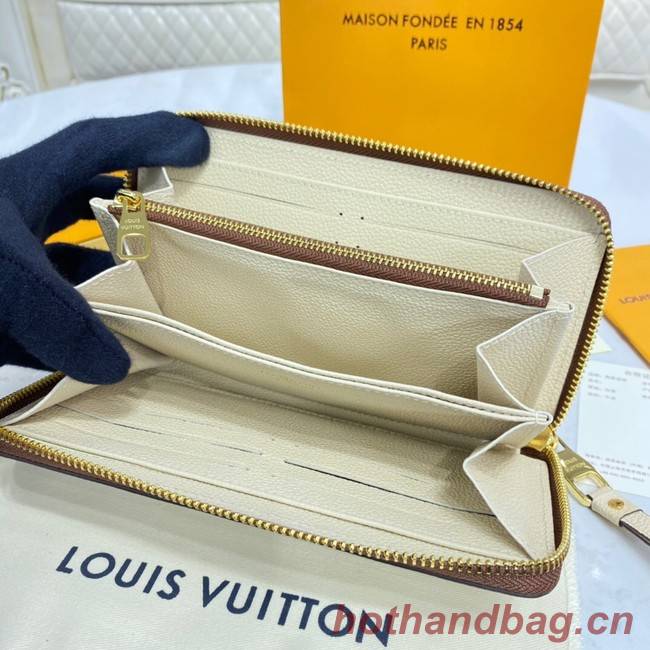 Louis Vuitton ZIPPY WALLET M80116 Beige