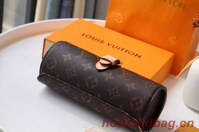 Louis Vuitton Monogram Canvas 3 Watch Case M47530-6