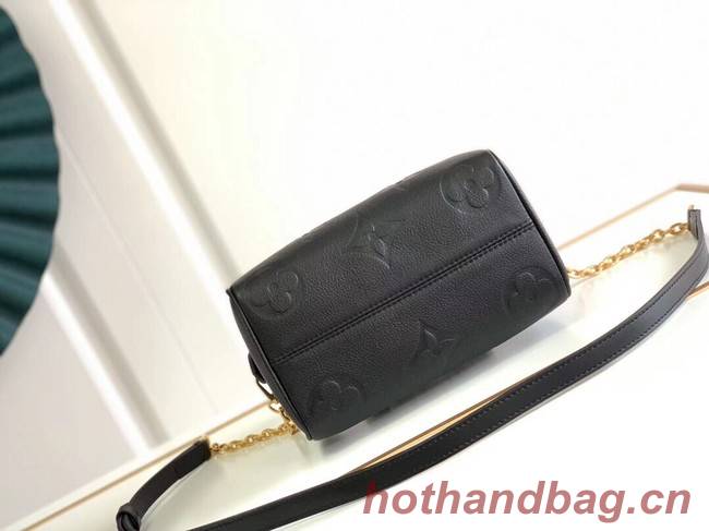 Louis Vuitton Monogram Empreinte SPEEDY BANDOULIERE 20 M58953 black