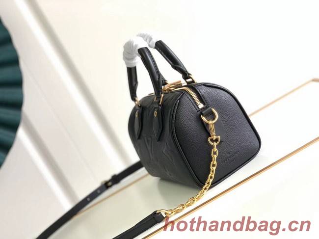 Louis Vuitton Monogram Empreinte SPEEDY BANDOULIERE 20 M58953 black