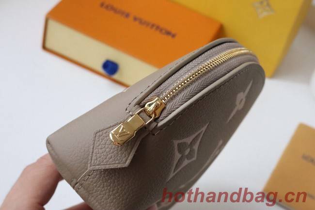 Louis Vuitton POCHETTE COSMETIQUE PM M59086 Dove Gray&Cream