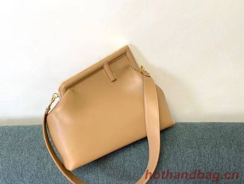 FENDI FIRST MEDIUM leather bag 8BP127AB Beige