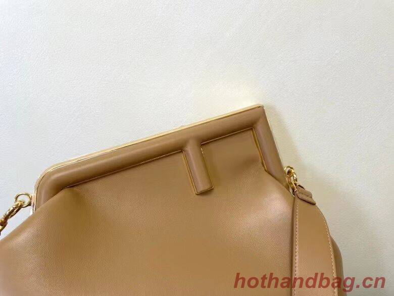 FENDI FIRST MEDIUM leather bag 8BP127AB Beige