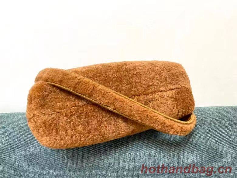 FENDI FIRST MEDIUM sheepskin bag 8BP127AH Caramel