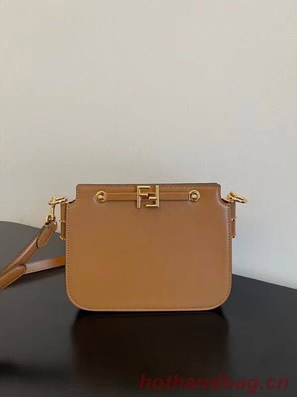 FENDI TOUCH leather bag 8BT349AHK2 brown