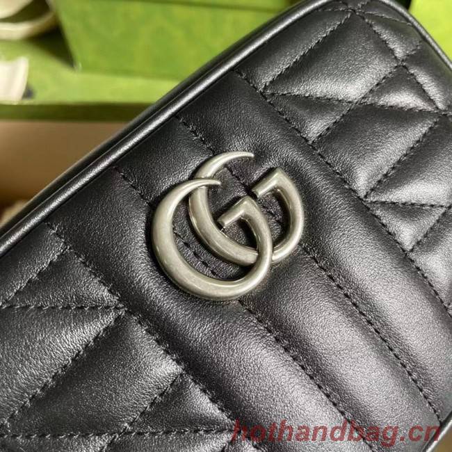 Gucci GG Marmont mini shoulder bag 634936 black