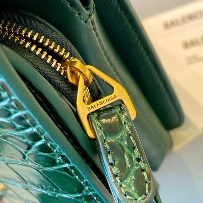 BurBerry Leather Shoulder Bag 80195 green