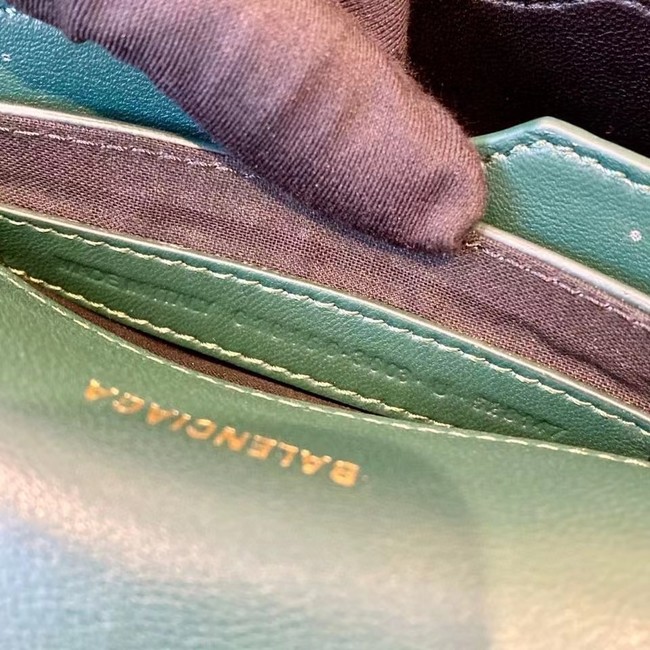 BurBerry Leather Shoulder Bag 80195 green