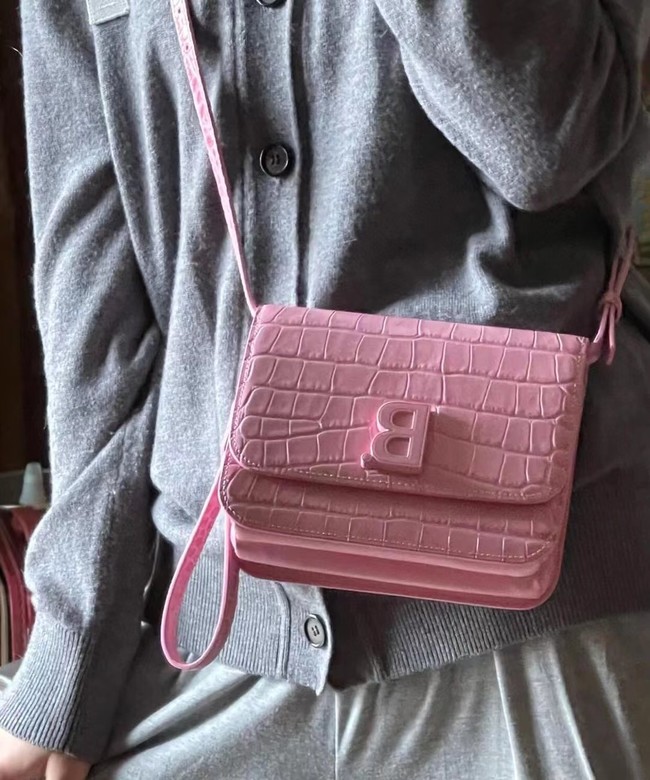 BurBerry Leather Shoulder Bag 80195 pink