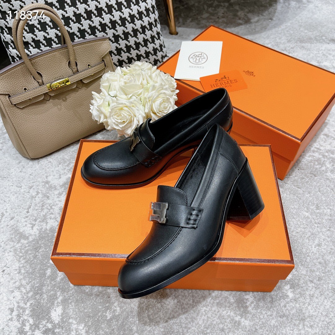 Hermes Shoes HO892HX-2 Heel height 8CM