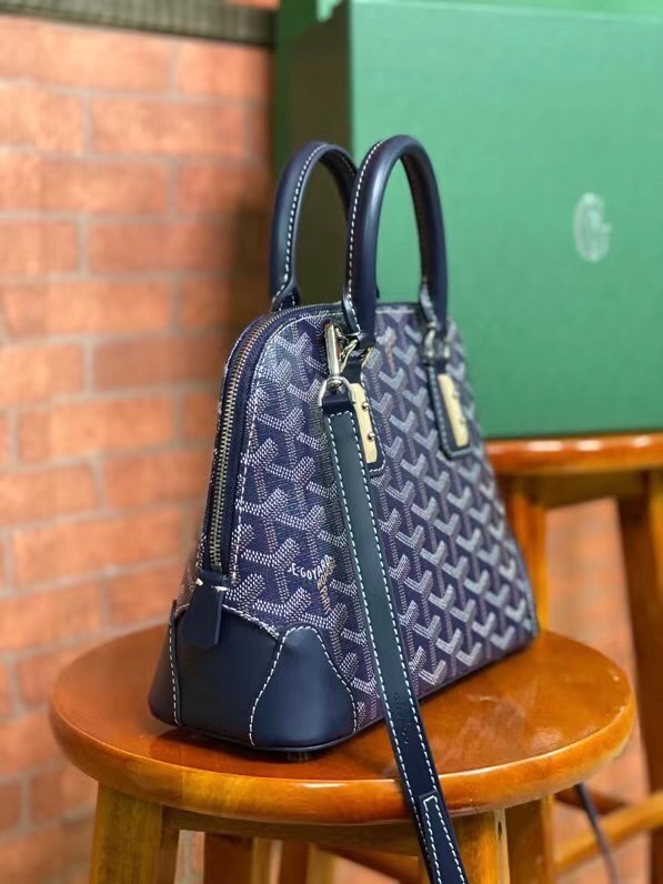 Goyard vendome tote bag 20209 dark blue