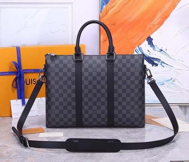 Louis Vuitton Damier Graphite canvas BRIEFCASE M33416 black