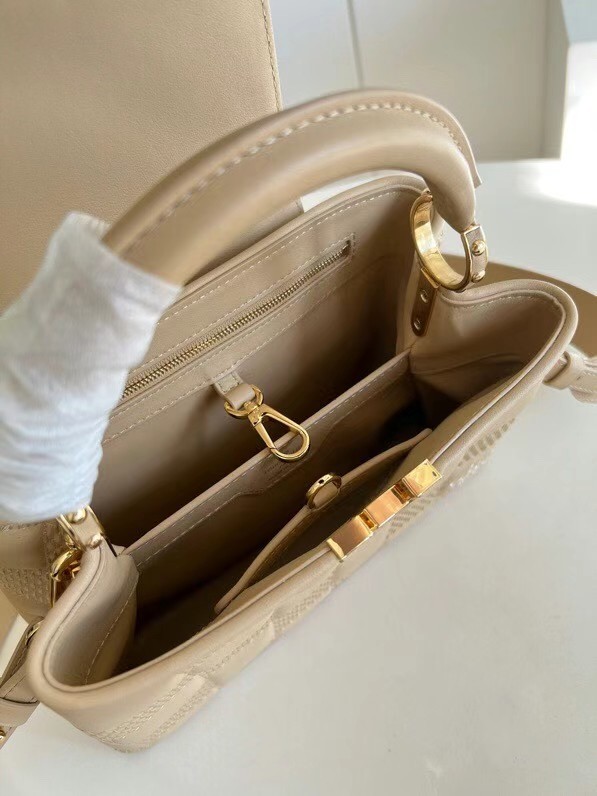 Louis Vuitton CAPUCINES PM M48864 apricot