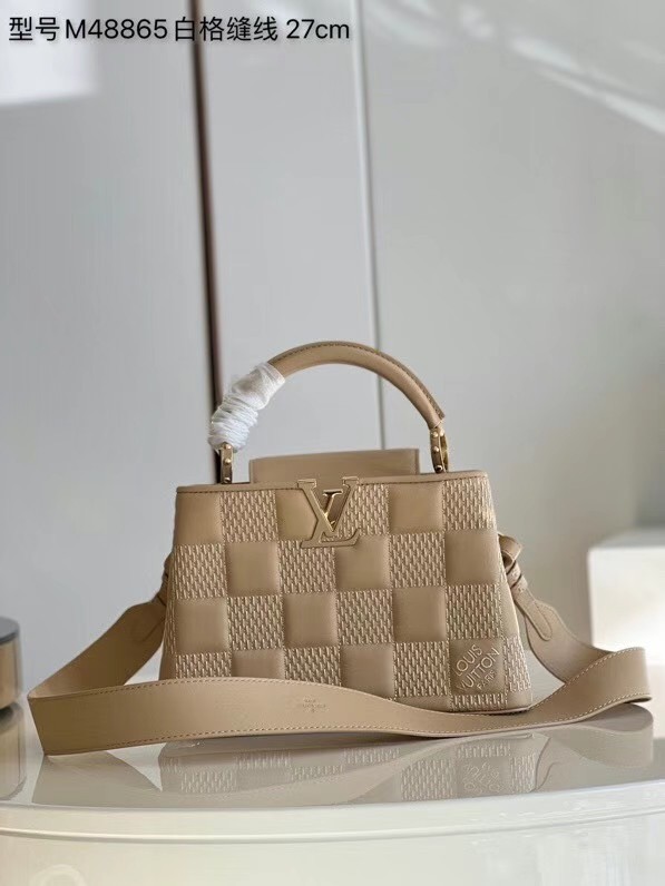 Louis Vuitton CAPUCINES PM M48864 apricot