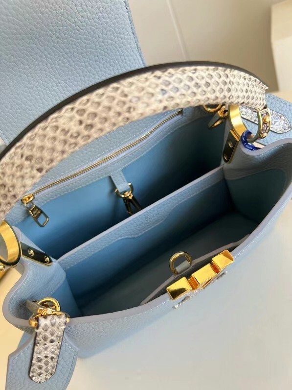 Louis Vuitton CAPUCINES PM M97980 light blue