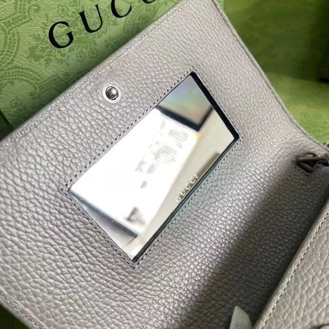 Gucci GG Marmont chain wallet 497985 GRAY