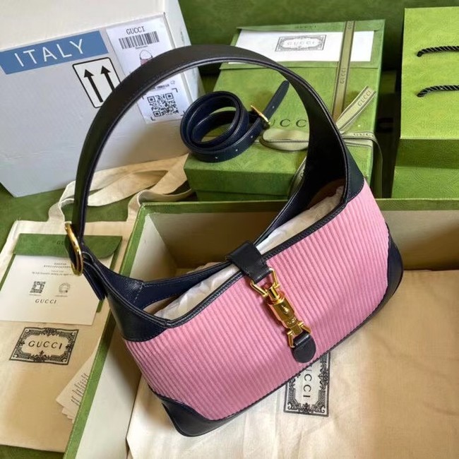 Gucci Jackie 1961 small shoulder bag 636706 Pink