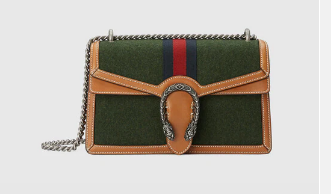 Gucci Dionysus small shoulder bag ‎400249 Dark green