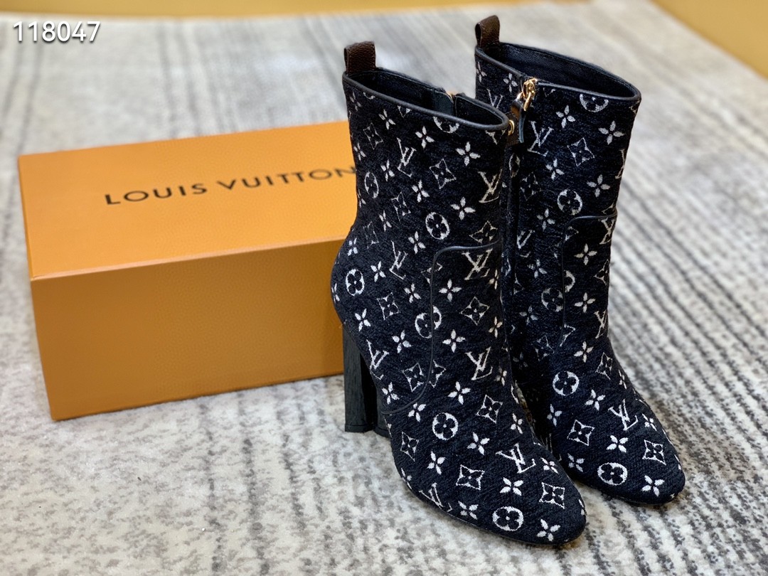 Louis Vuitton Shoes LV1147DS-1 Heel height 9CM