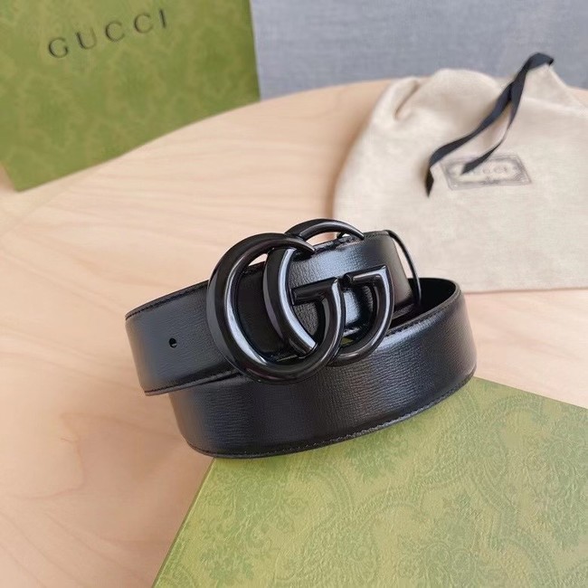 Gucci BELT Raspberry Smooth Calfskin 40 MM B0114UM BLACK