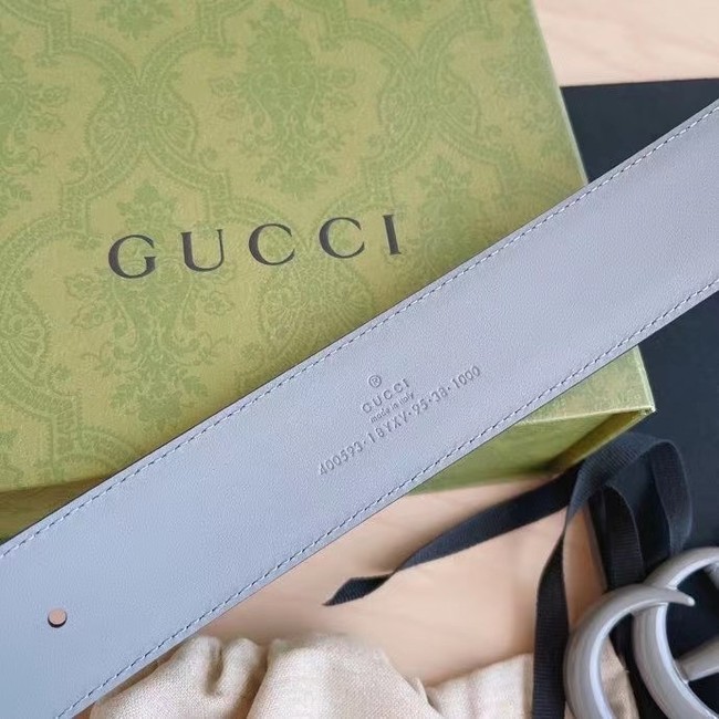 Gucci BELT Raspberry Smooth Calfskin 40 MM B0114UM GRAY	