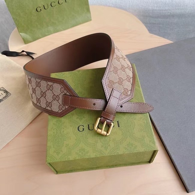 Gucci Belt with leather 625854 Brown