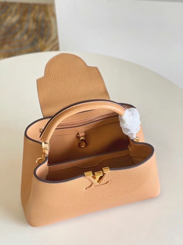 Louis vuitton CAPUCINES MM M59227 apricot