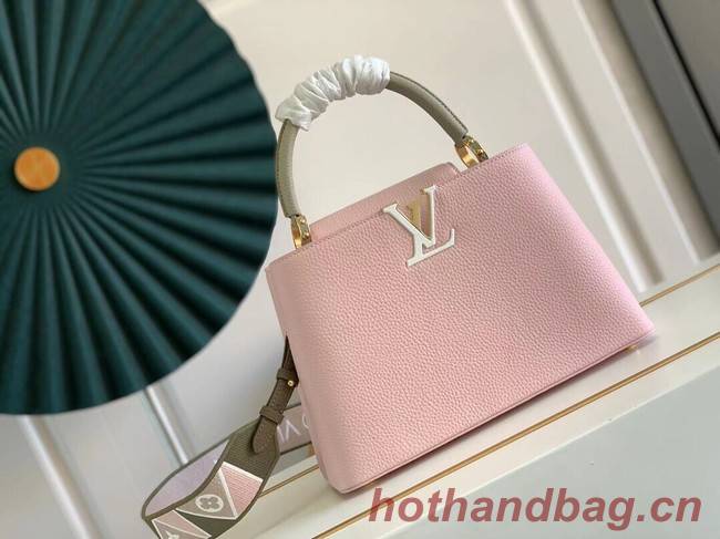 Louis Vuitton CAPUCINES MM M58608 pink