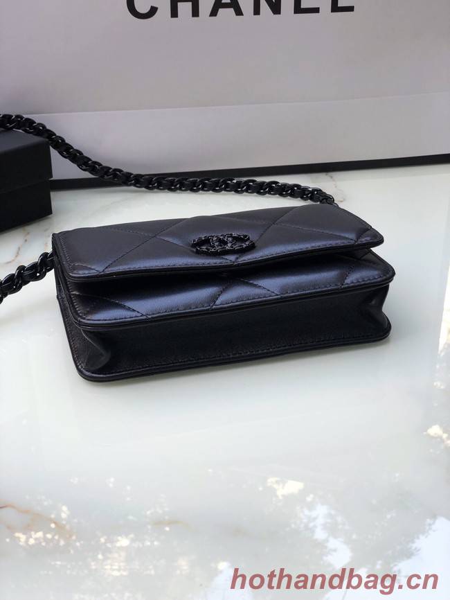 Chanel Flap Shoulder Bag mini Original leather AS0957 black