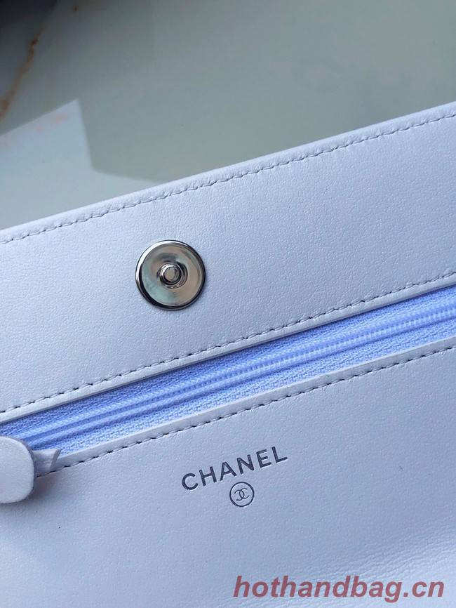 Chanel Flap Shoulder Bag mini Original leather AS0957 white