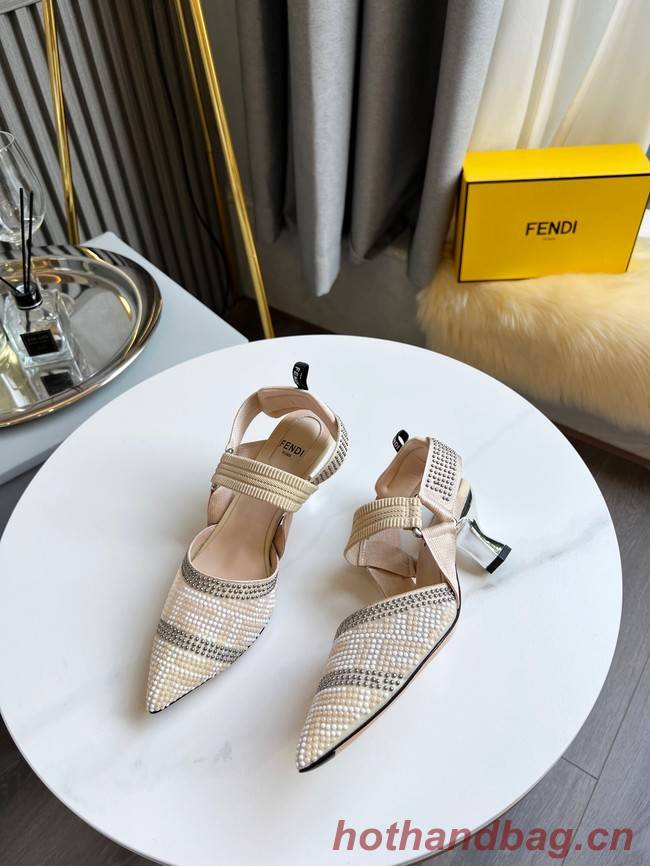 Fendi Shoes 91044-2 Heel height 5CM