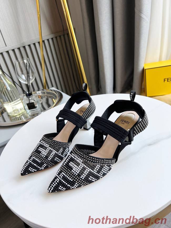 Fendi Shoes 91044-3 Heel height 5CM