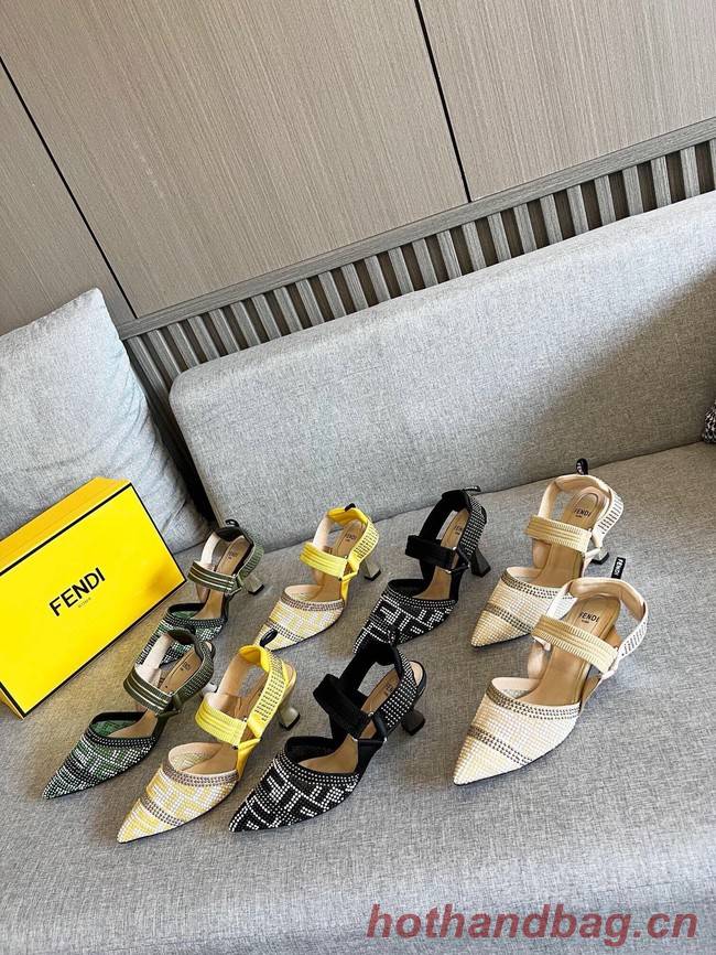 Fendi Shoes 91044-4 Heel height 5CM