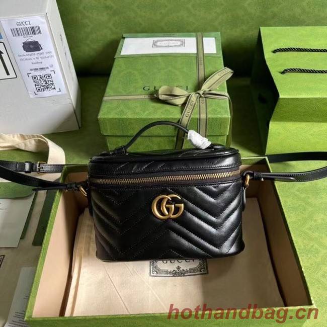 Gucci GG Marmont mini bag 672253 black