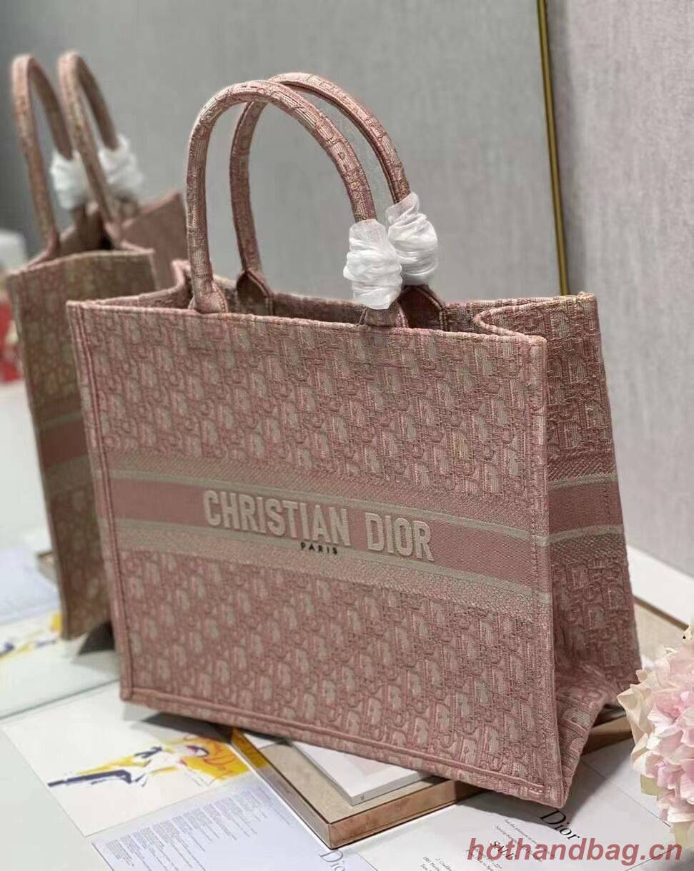 DIOR BOOK TOTE Embroidery C1286-3 pink