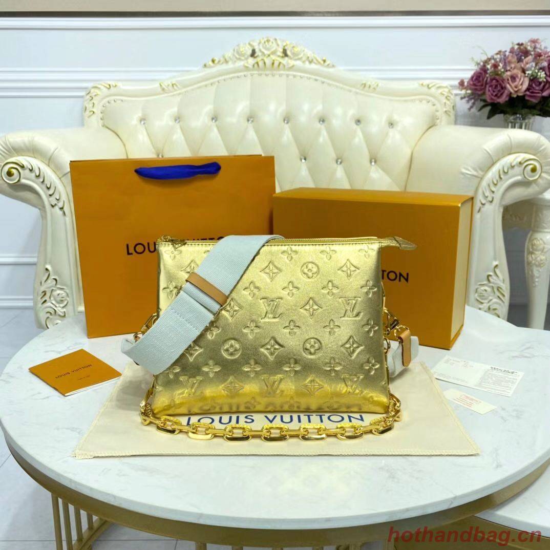 Louis Vuitton COUSSIN PM M57793 gold