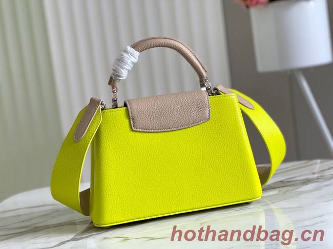 Louis Vuitton CAPUCINES BB M48865 Lemon&light gray