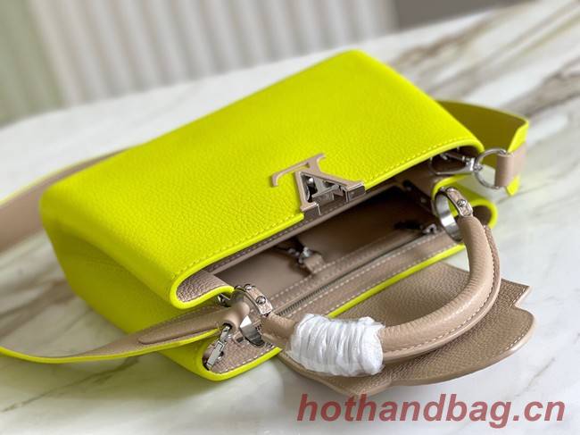 Louis Vuitton CAPUCINES BB M48865 Lemon&light gray