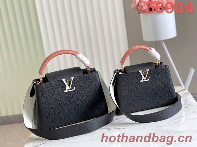 Louis Vuitton CAPUCINES BB M48865 black&pink