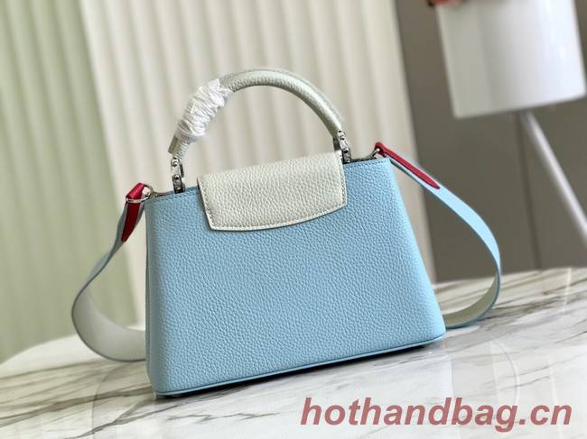 Louis Vuitton CAPUCINES BB M48865 sky blue&white