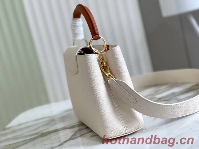 Louis Vuitton CAPUCINES BB M48865 white&brown