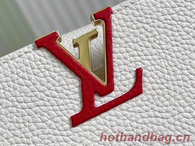 Louis Vuitton CAPUCINES BB M48865 white&brown