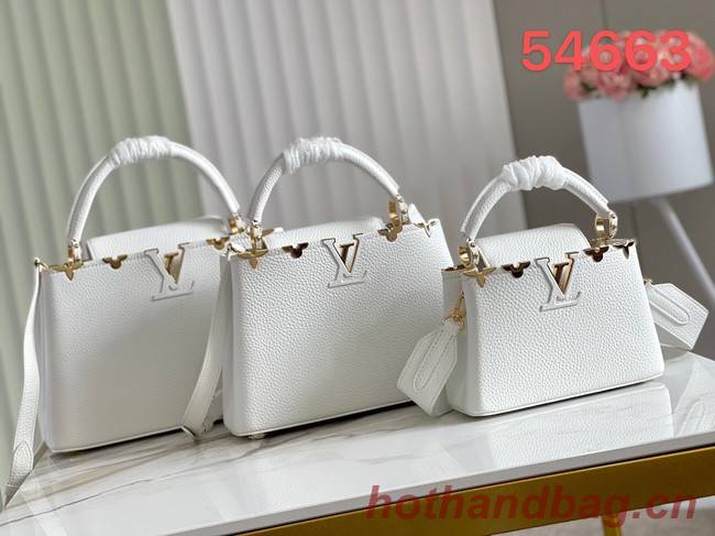 Louis Vuitton CAPUCINES BB M48868 white