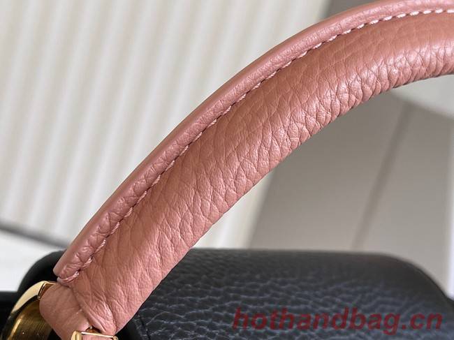 Louis Vuitton CAPUCINES BB M56904 black&pink