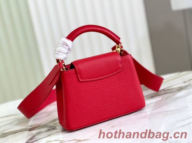 Louis Vuitton CAPUCINES MINI M56845 red