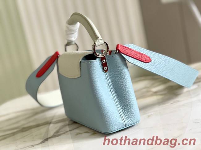 Louis Vuitton CAPUCINES MINI M59205 blue&white