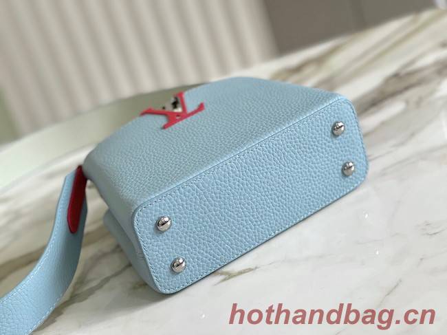 Louis Vuitton CAPUCINES MINI M59205 blue&white