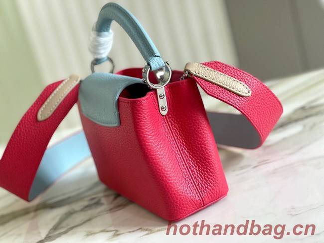 Louis Vuitton CAPUCINES MINI M59205 red&sky blue